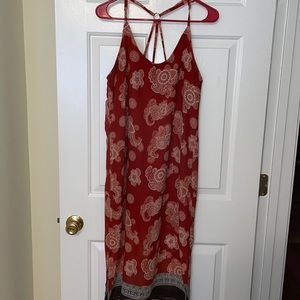 Red Midi Dress